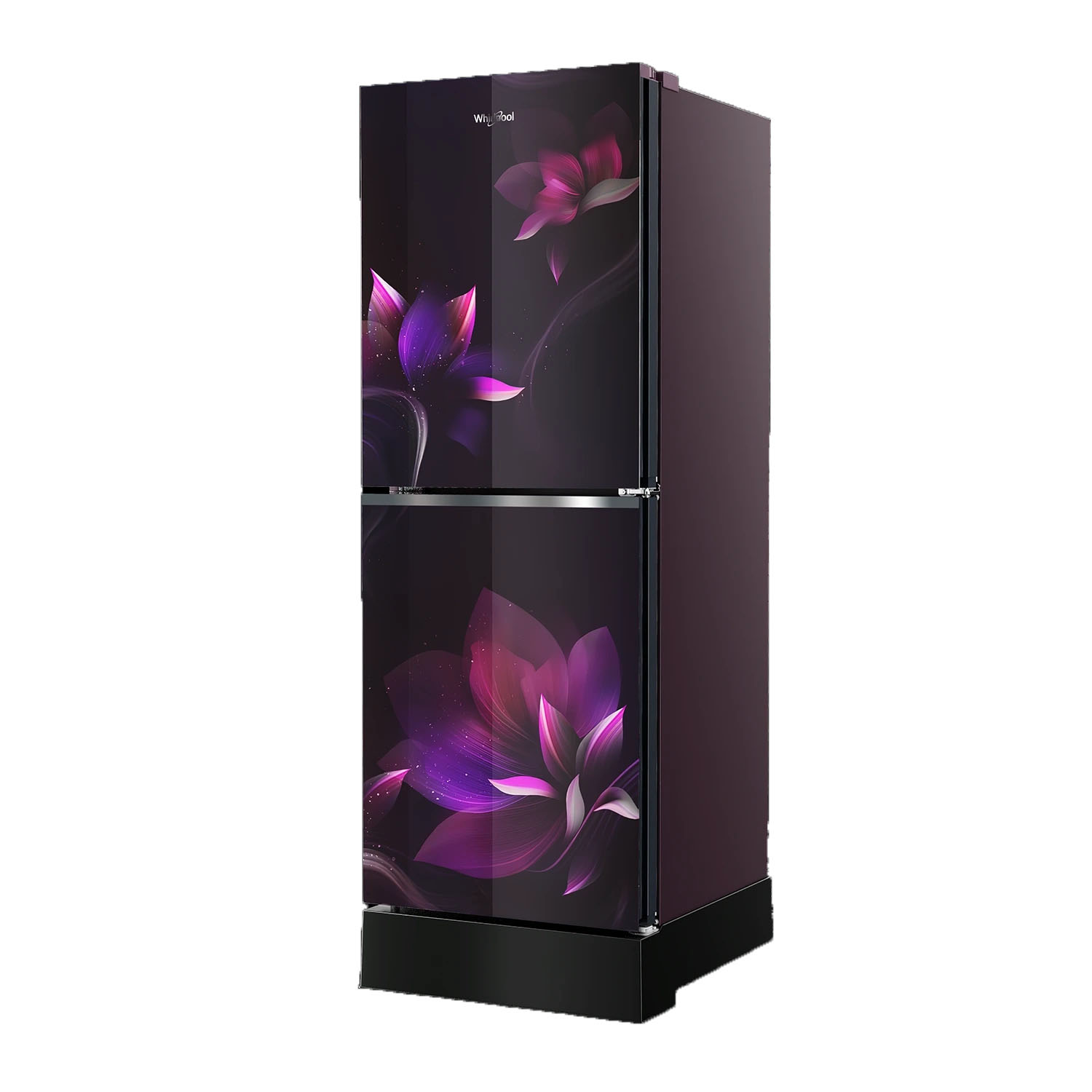 WHIRLPOOL 278 Liter Refrigerator FreshMagic Pro Inv Floret Purple