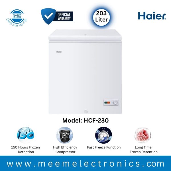 HAIER 203 Liter Chest Freezer HCF-230