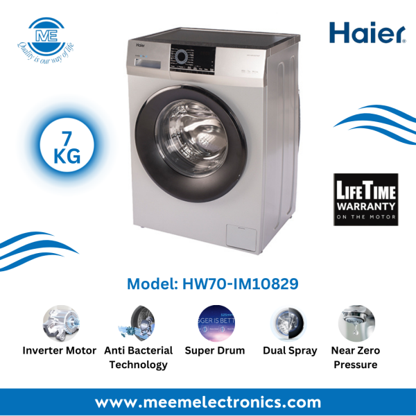 Haier front loading washing machine Price in Bangladesh meem electronics