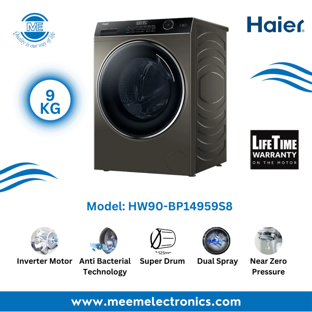 Haier front loading washing machine Price in Bangladesh meem electronics