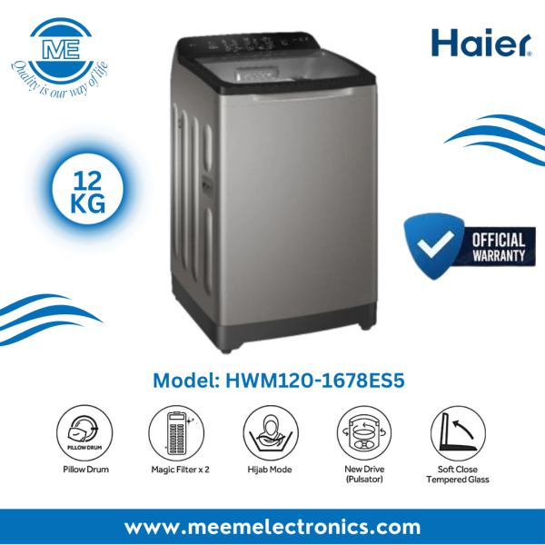 Haier top loading washing machine Price in Bangladesh meem electronics