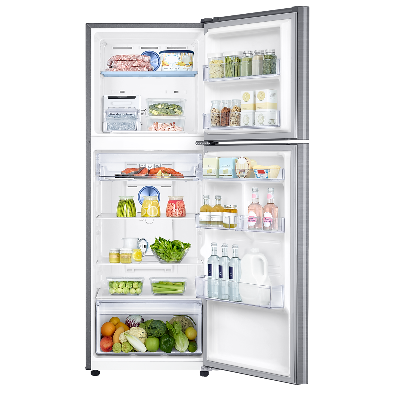 SAMSUNG 321 Liter Inverter Top Mount Refrigerator with 5 in 1 Convertible Mode RT34K5532S8/D3