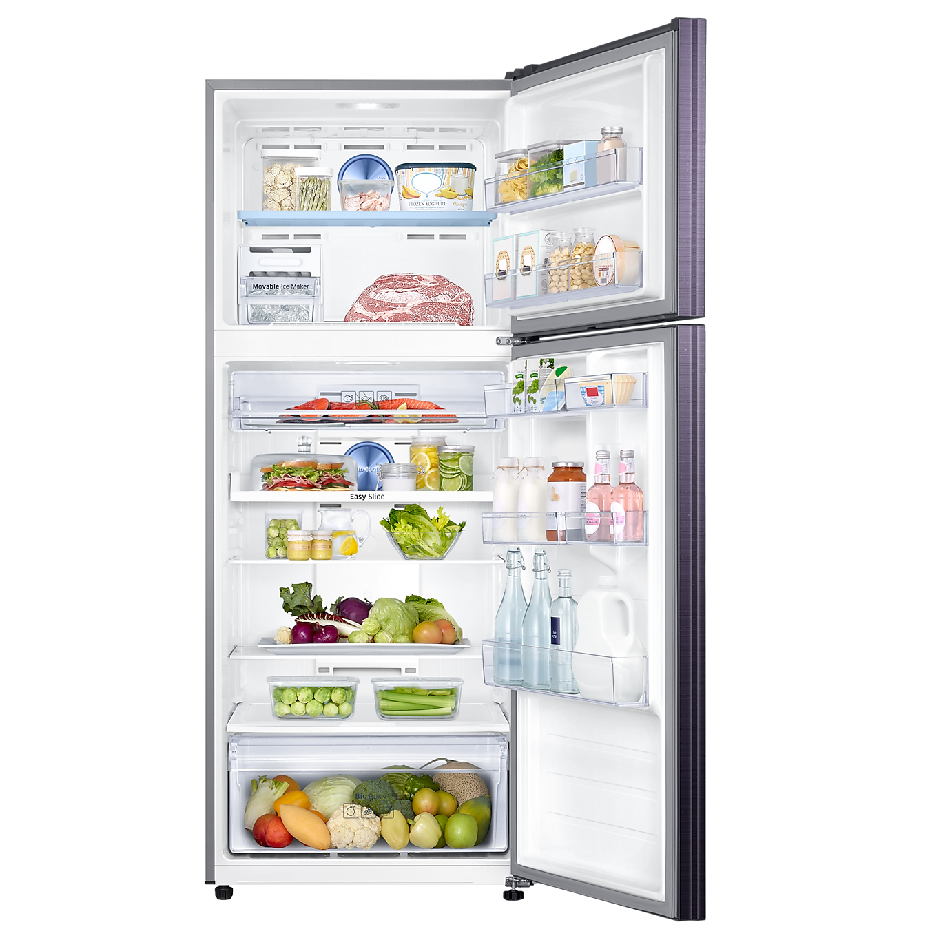 SAMSUNG 465 Liter Inverter Top Mount Refrigerator with 5 in 1 Convertible Mode RT47K6231UT/D3
