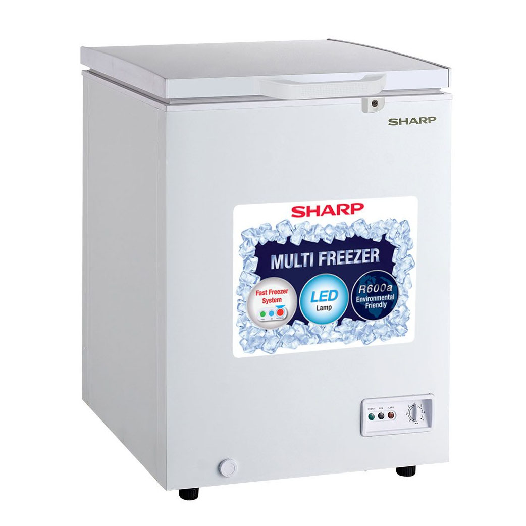SHARP Deep Freezer SJC-118-WH 110 Liters