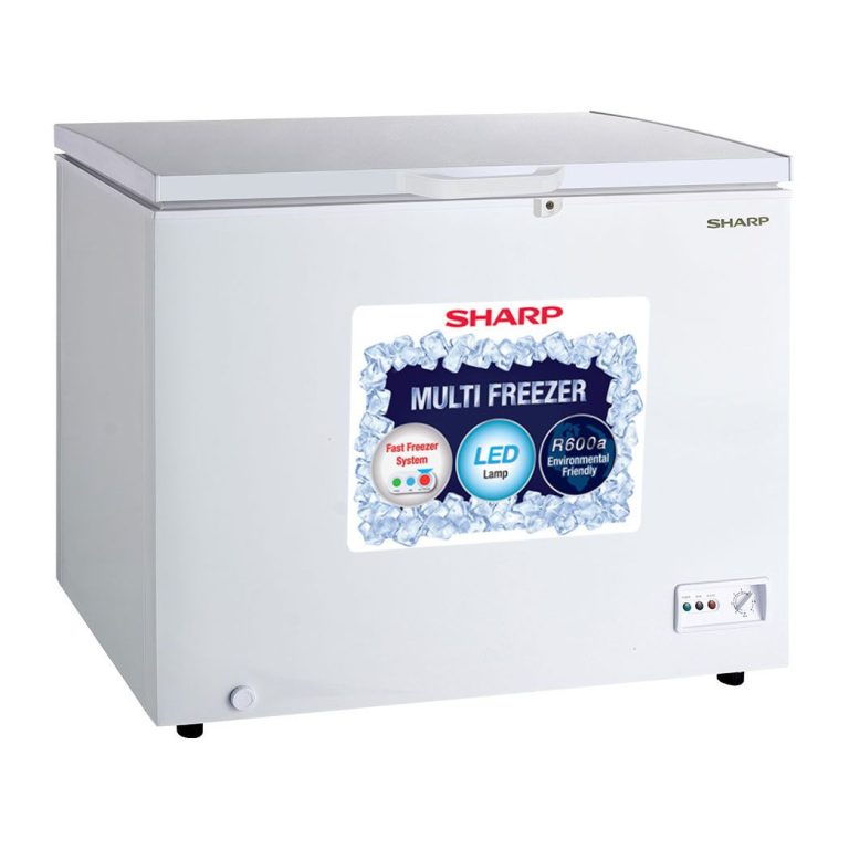 SHARP 310 Liters Deep Freezer SJC-318-WH