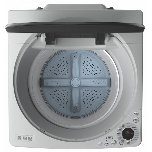 SHARP 8 KG Full Auto Washing Machine ES-W80EW-Ha