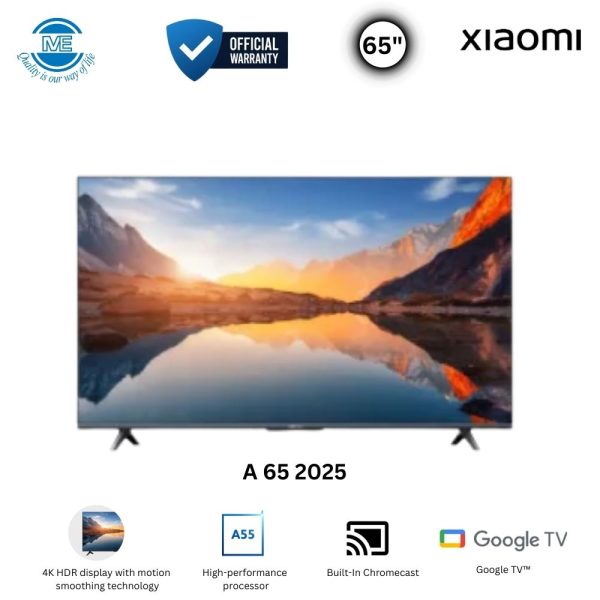 XIAOMI 65" Premium 4K Ultra HD display with MEMC | A 65 2025