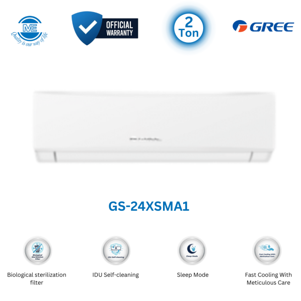 GREE 2 Ton Split Type Shimo-Split Air Conditioner | GS-24XSMA1
