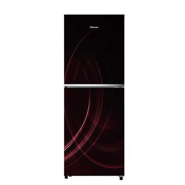 HISENSE 238 Liter TMF Glass Door Starry Red Refrigerator with Built-In Condenser | RTDG238NASR/BD3