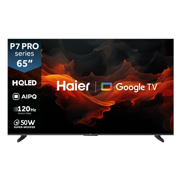 HAIER 65 Inch HQLED 4K Smart Google TV With 120 Hz Motion Rate | 65P7 PRO
