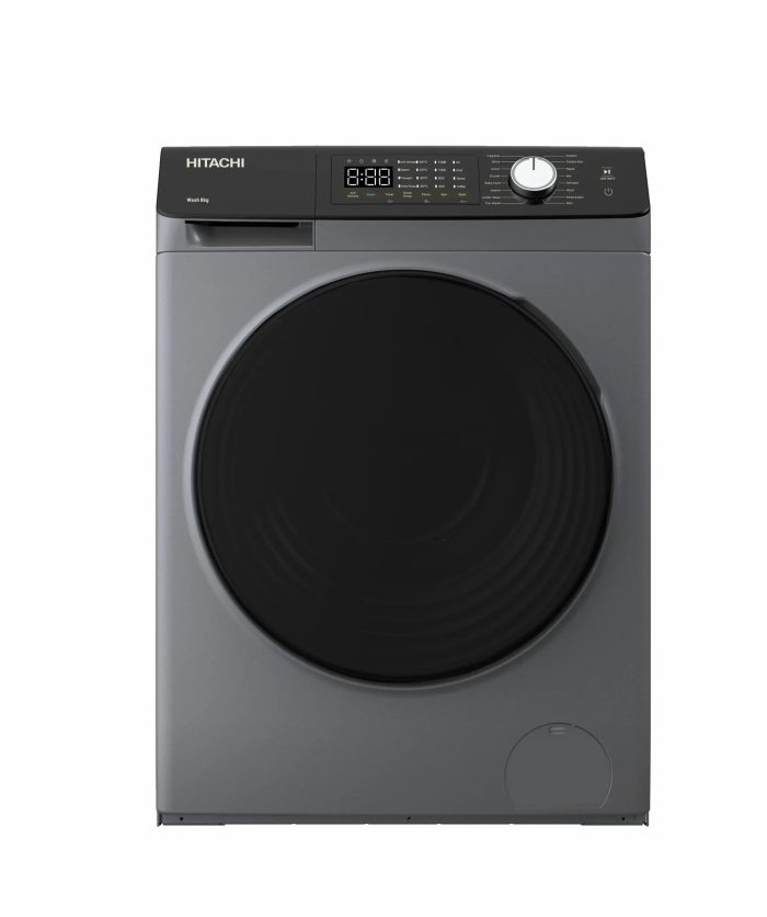 BD-802HVOS W 1 HITACHI 8 KG Front Load Inverter Washing Machine With Hygiene Programme | BD-802HVOS/W - Image 1