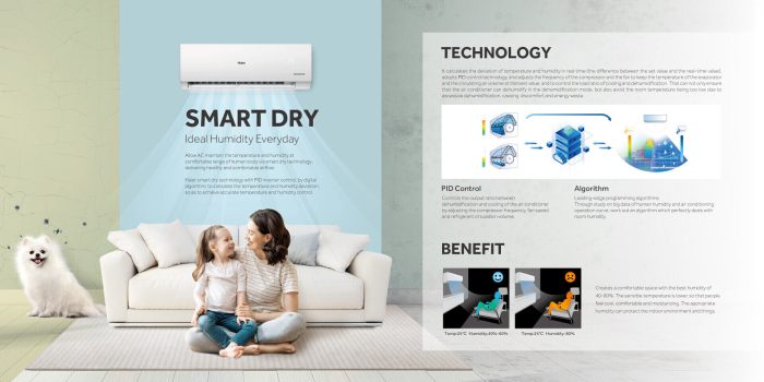 HAIER 2 Ton TurboAqua AC With 3D Airflow | HSU-24TurboAqua(FIX)(Pro) - Image 6