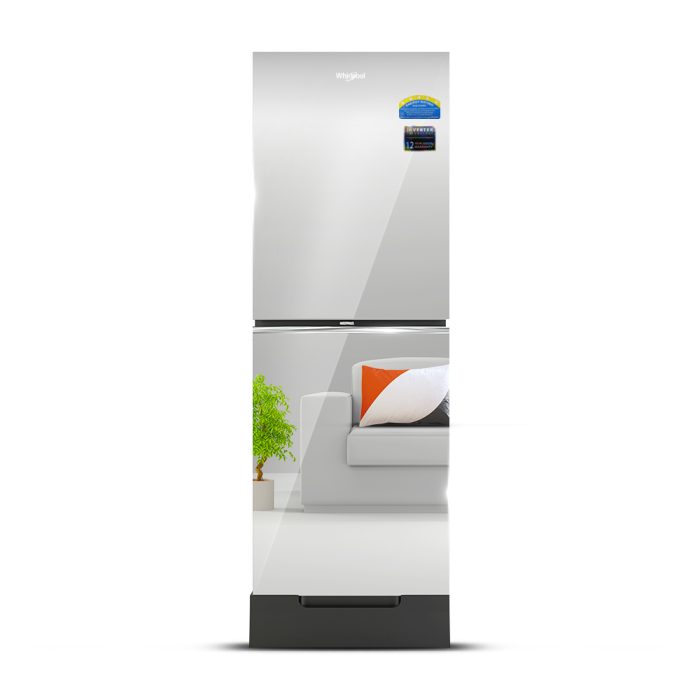 FreshMagic Pro 278L GD Inv Mirror 1 WHIRLPOOL 257 Liter Refrigerator FreshMagic Pro GD Inv Mirror - Image 1