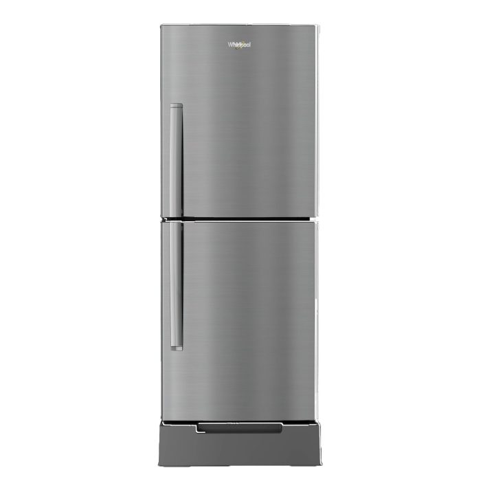 INV278GD 1 WHIRLPOOL 236 Liter Refrigerator FreshMagic Pro Chromium Steel - Image 1