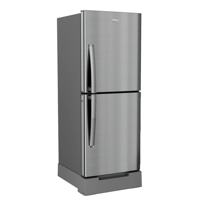 WHIRLPOOL 236 Liter Refrigerator FreshMagic Pro Chromium Steel - Image 3