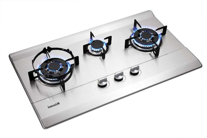 RINNAI Built-in Gas Hob: Flexible Series Gas Burner | RB-713N S - Image 3