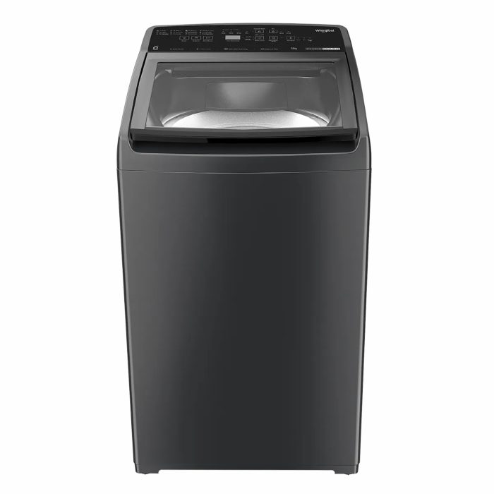 WHIRLPOOL 7.5 KG Top Loading Washing Machine With Built-in Heater | WM ROYAL PLUS 7.5 (H) GREY 5YMW - Image 1