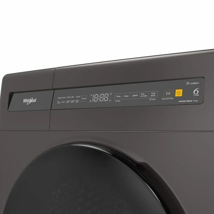 WHIRLPOOL 9.0 KG Front Loading Washing Machine With Sanitize Wash | SANICARE WFC90604RT-D - Image 4