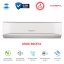 Discover the GENERAL 3 Ton Inverter AC ASGG-36CETA-BZ for exceptional cooling efficiency. Featuring R32 refrigerant and a powerful 56 kW cooling capacity, this unit operates seamlessly in temperatures from 18-55 °C. Enjoy quiet performance with sound levels at just 53 dB indoors. With an EER of 6 W/W and moisture removal of 5 l/h, it’s designed for optimal comfort and energy savings. Upgrade your space with this sleek and reliable air conditioning solution